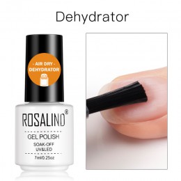 ROSALIND Base Top Primer matowy żelowy lakier do paznokci Semi permanentny lakier do paznokci żel wzmacniający bez żelu do wycie