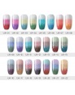 UR SUGAR kolorowy temperatura żel zmieniający kolor lakier do paznokci 3 kolory termiczny lakier żelowy uv Glitter lakier do paz