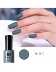 NEE JOLIE 8ML lakier do paznokci 73 kolory Glimmer perłowy połysk lakier do paznokci kawa szara seria lakier do paznokci dekorac