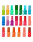 20 kolorów cukierki Nail Art Luminous farba lakier do paznokci Neon lakier do paznokci Luminous fluorescencyjny żel do paznokci 