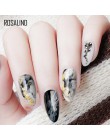 ROSALIND biały kwiat Halo barwienie powietrza suchy Manicure dekoracja kwitnący dla DIY Nail Art podkład top coat lakiery hybryd
