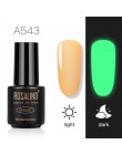 1 sztuk 7ml polski paznokci żel UV noc świecące w ciemności fluorescencyjne usuwanie żelowych paznokieci polski Semi permanentny