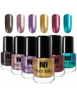 NEE JOLIE 3.5ml Glitter lakier do paznokci Glimmer różowy fioletowy złoty lakier do paznokci Design trwały lakier do paznokci 24