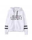 Kpop Stranger Things bluza z kapturem kobieta bluzy z kapturem bluzy Kawaii w koreańskim stylu oversize Harajuku bluza z kapture
