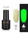 1 sztuk 7ml polski paznokci żel UV noc świecące w ciemności fluorescencyjne usuwanie żelowych paznokieci polski Semi permanentny