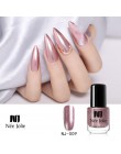 NEE JOLIE 3.5ml Glitter lakier do paznokci Glimmer różowy fioletowy złoty lakier do paznokci Design trwały lakier do paznokci 24
