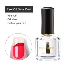 BORN PRETTY ściągana warstwa bazowa lakier do paznokci 6ml bezzapachowy lakier do paznokci do salonu Home DIY