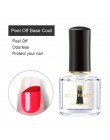 BORN PRETTY ściągana warstwa bazowa lakier do paznokci 6ml bezzapachowy lakier do paznokci do salonu Home DIY
