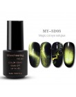 8ml magnetyczny magia 5D oczy kota efekt żel UV lakier do paznokci laserowy lakier brokat gwiaździste do paznokci Soak Off keyge