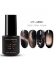 8ml magnetyczny magia 5D oczy kota efekt żel UV lakier do paznokci laserowy lakier brokat gwiaździste do paznokci Soak Off keyge