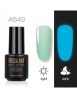 ROSALIND Neon żelowy lakier do paznokci Luminous hybrydowy lakier do Manicure Top żel bazowy na paznokcie sztuka żelowy lakier d