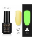 ROSALIND Neon żelowy lakier do paznokci Luminous hybrydowy lakier do Manicure Top żel bazowy na paznokcie sztuka żelowy lakier d