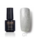 ROSALIND lakier do paznokci żelowy lakier do paznokci hybrydowy 7ML Rainbow Vernis Semi Permanant Nail artystyczny manicure do p