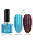 BORN PRETTY wrażliwe na światło graficzny lakier do paznokci 6ml różowy srebrny połysk brokatowym kolorze zmieniający lakier do 