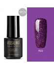 ROSALIND lakier do paznokci żel do zestaw do manicure potrzebujesz UV podstawa do lampy led warstwa wierzchnia UV hybrydowy Neon