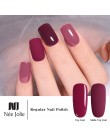 NEE JOLIE lakier do paznokci 3.5ml Glimmer perłowy połysk lakier do paznokci kawa szara seria Glitter Nail artystyczny Design la