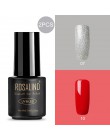 ROSALIND lakier do paznokci żel do zestaw do manicure potrzebujesz UV podstawa do lampy led warstwa wierzchnia UV hybrydowy Neon