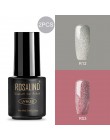 ROSALIND lakier do paznokci żel do zestaw do manicure potrzebujesz UV podstawa do lampy led warstwa wierzchnia UV hybrydowy Neon
