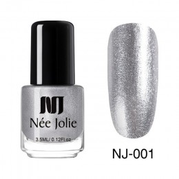 NEE JOLIE 3.5ml Glitter lakier do paznokci Glimmer różowy fioletowy złoty lakier do paznokci Design trwały lakier do paznokci 24
