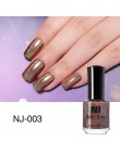 Z domu JOLIE 7.5ml brązowe holograficzny lakier do paznokci błyszczące Rainbow brokat lakier do paznokci Manicure kolorowy lakie