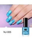 Z domu JOLIE 7.5ml brązowe holograficzny lakier do paznokci błyszczące Rainbow brokat lakier do paznokci Manicure kolorowy lakie