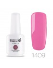 ROSALIND Neon Gel polski 15ML lakier hybrydowy do paznokci Manicure brokat biały Vernis półtrwały do lampy led uv Nail Art podkł