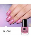 Z domu JOLIE 7.5ml brązowe holograficzny lakier do paznokci błyszczące Rainbow brokat lakier do paznokci Manicure kolorowy lakie