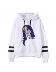 2019 wiosna Billie Eilish bluza z kapturem druku kobiety mężczyźni bluza ubrania Harajuku Casual Hot sprzedaż bluzy bluzy Kpop
