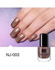 Z domu JOLIE 7.5ml brązowe holograficzny lakier do paznokci błyszczące Rainbow brokat lakier do paznokci Manicure kolorowy lakie