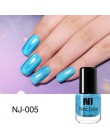 Z domu JOLIE 7.5ml brązowe holograficzny lakier do paznokci błyszczące Rainbow brokat lakier do paznokci Manicure kolorowy lakie