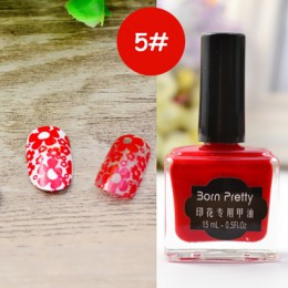 BORN PRETTY Nail Art stemplowanie polski perłowy słodki styl polski druk paznokci tłoczenie Vanish lakier tłoczenie na projekt p