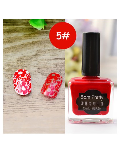BORN PRETTY Nail Art stemplowanie polski perłowy słodki styl polski druk paznokci tłoczenie Vanish lakier tłoczenie na projekt p