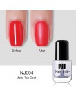 Z domu JOLIE 7.5ml brązowe holograficzny lakier do paznokci błyszczące Rainbow brokat lakier do paznokci Manicure kolorowy lakie
