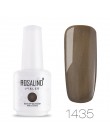 ROSALIND Neon Gel polski 15ML lakier hybrydowy do paznokci Manicure brokat biały Vernis półtrwały do lampy led uv Nail Art podkł