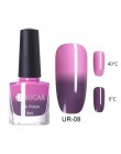 UR SUGAR 6 ML kolory brokat lakier do paznokci temperatura zmiana koloru Gradient lustro lakier do paznokci nie ma potrzeby lamp