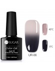 UR SUGAR kolorowy temperatura żel zmieniający kolor lakier do paznokci 3 kolory termiczny lakier żelowy uv Glitter lakier do paz