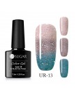 UR SUGAR kolorowy temperatura żel zmieniający kolor lakier do paznokci 3 kolory termiczny lakier żelowy uv Glitter lakier do paz