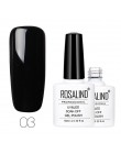 Rosalind 10ml 01-58 kolorowy żelowy lakier do paznokci biała butelka jasny kolorowy żel lakier do tłoczenia UV LED lakier żelowy