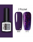 LEMOOC żelowy lakier do paznokci zestaw 186 różowy lakier do paznokci Soak Off 8ml różowy Vernis Semi permanent żel do zdobienia