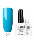 Rosalind 10ml 01-58 kolorowy żelowy lakier do paznokci biała butelka jasny kolorowy żel lakier do tłoczenia UV LED lakier żelowy