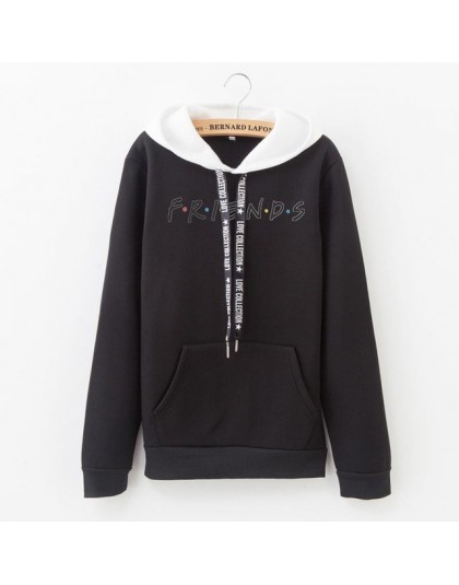 2019 nowi przyjaciele nadrukowane bluzy bluzy Harajuku bluzy z okrągłym dekoltem kobiety odzież Feminina luźne damskie znosić je