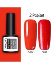 LEMOOC żelowy lakier do paznokci zestaw 186 różowy lakier do paznokci Soak Off 8ml różowy Vernis Semi permanent żel do zdobienia