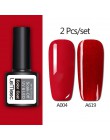 LEMOOC żelowy lakier do paznokci zestaw 186 różowy lakier do paznokci Soak Off 8ml różowy Vernis Semi permanent żel do zdobienia