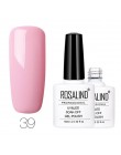Rosalind 10ml 01-58 kolorowy żelowy lakier do paznokci biała butelka jasny kolorowy żel lakier do tłoczenia UV LED lakier żelowy