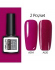 LEMOOC żelowy lakier do paznokci zestaw 186 różowy lakier do paznokci Soak Off 8ml różowy Vernis Semi permanent żel do zdobienia