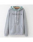 2019 nowi przyjaciele nadrukowane bluzy bluzy Harajuku bluzy z okrągłym dekoltem kobiety odzież Feminina luźne damskie znosić je