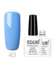 Rosalind 10ml 01-58 kolorowy żelowy lakier do paznokci biała butelka jasny kolorowy żel lakier do tłoczenia UV LED lakier żelowy