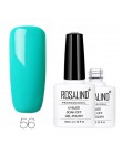 Rosalind 10ml 01-58 kolorowy żelowy lakier do paznokci biała butelka jasny kolorowy żel lakier do tłoczenia UV LED lakier żelowy