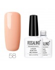 Rosalind 10ml 01-58 kolorowy żelowy lakier do paznokci biała butelka jasny kolorowy żel lakier do tłoczenia UV LED lakier żelowy