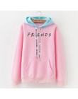 2019 nowi przyjaciele nadrukowane bluzy bluzy Harajuku bluzy z okrągłym dekoltem kobiety odzież Feminina luźne damskie znosić je